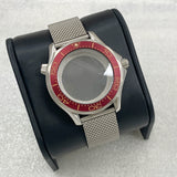 41mm改造シーマスター300ケースメッシュベルトサファイアガラスNH35ムーブメントに適合ステンレススチールケース