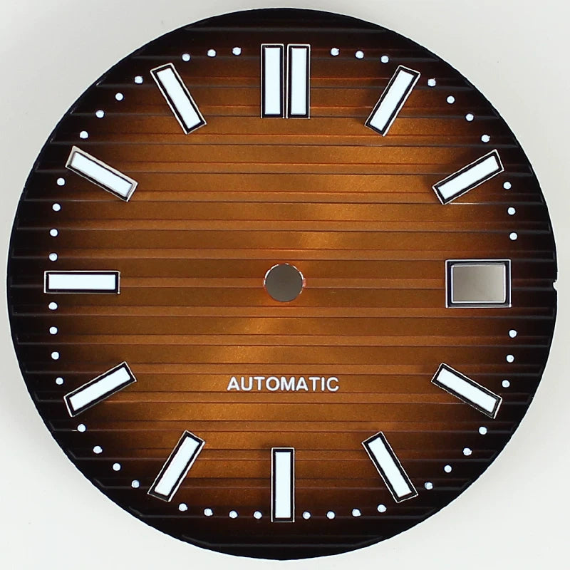 Miyota 9015 Dial for  Nautilus model metal luminous 30MM