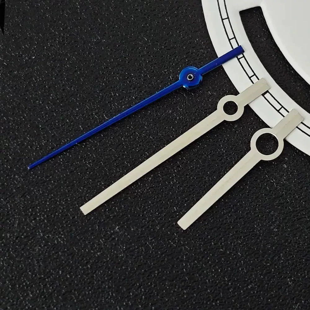 Miyota 8285 Watch hands 8215 hands no lume/ blue luminous 7mmx11.4x12mm for 29MM Dial