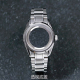 Premium GS GMT Mod Case 38MM High Quality Sapphire NH35/NH34 Stainless Steel Watch Waterproof