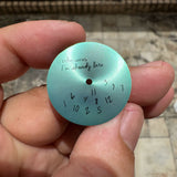 No Date Window 28.5MM watch dial Who Cares I’m Already Late For NH35