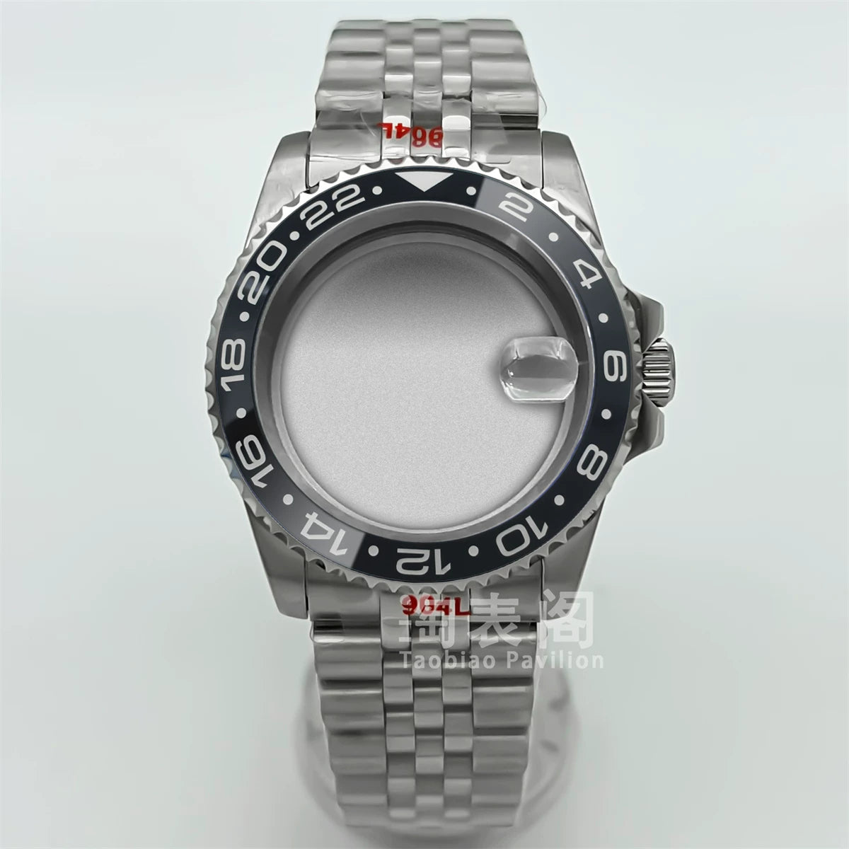 Modified Submariner Case 36mm/38mm GMT Case ceramic bezel sapphire glass for NH35 34 36 38 Etc movement