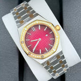 33mm women's Quartz Watch stainless steel case strap for VJ24 movement with dial 25.8mm Sapphire