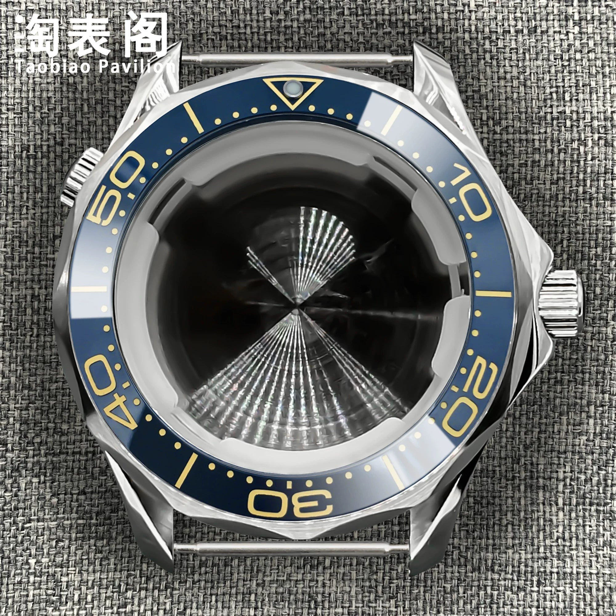 41Mm Seamaster 300 case for NH35/36 ETA2824 PT5000 Miyota 8215 Solid Back 10ATM Sapphire