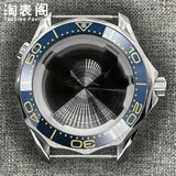 41Mm Seamaster 300 case for NH35/36 ETA2824 PT5000 Miyota 8215 Solid Back 10ATM Sapphire