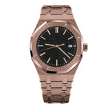 41mm Octagon Watch Royal Oak Mod TD311 PVD rose gold stainless steel men's mechanical watch Japan NH35 sapphire 5Bar