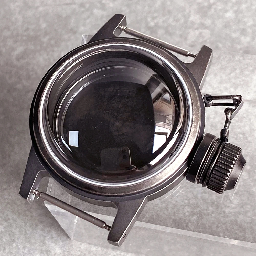 Frogman Watch Case 36mm for NH34 NH35 NH36 ETA2824 PT ST2130 Double Domed Sapphire 20Bar