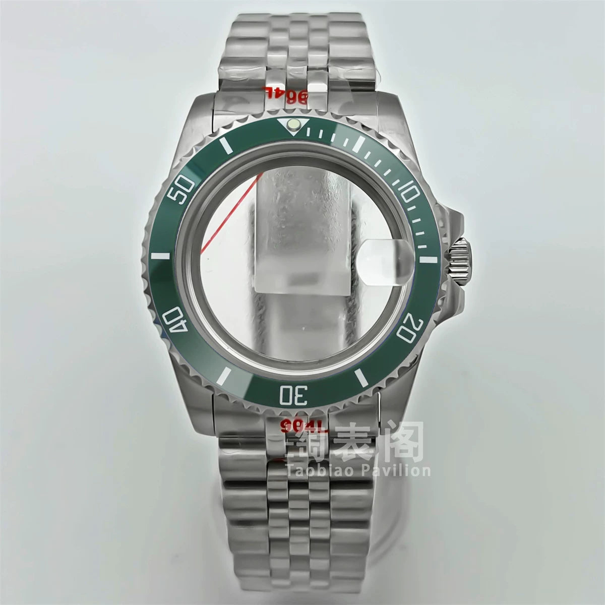 Modified Submariner Case 36mm/38mm GMT Case ceramic bezel sapphire glass for NH35 34 36 38 Etc movement