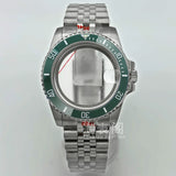 Modified Submariner Case 36mm/38mm GMT Case ceramic bezel sapphire glass for NH35 34 36 38 Etc movement