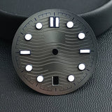 31.8mm Seamaster 300 Green luminous dial fits NH35/NH36 movements custom logos