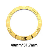 Slope Bezel Insert For 43mm Deep Sea James Cameron Watch Case Ghost King ceramic 40MM * 31.7MM