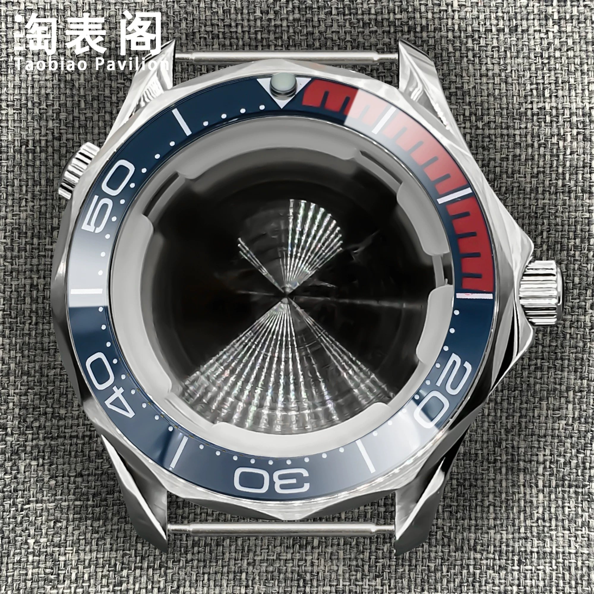 41Mm Seamaster 300 case for NH35/36 ETA2824 PT5000 Miyota 8215 Solid Back 10ATM Sapphire