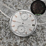 30mm VK61 Dial Chronograph Multifunctional Surface Nautilus Modified Green Luminous Watch Accessories