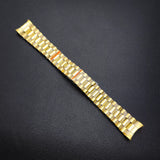 MIyota 8285 watch case Smooth bezel fluted diamond sapphire 316 stainless steel 31mm dial 10ATM