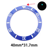 Slope Bezel Insert For 43mm Deep Sea James Cameron Watch Case Ghost King ceramic 40MM * 31.7MM
