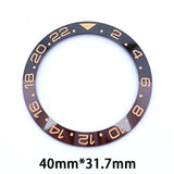 Slope Bezel Insert For 43mm Deep Sea James Cameron Watch Case Ghost King ceramic 40MM * 31.7MM