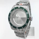 41mm Black Bay Watch case for NH35 36 ETA2824 PT5000 movement,Domed sapphire 10ATM