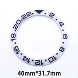 Slope Bezel Insert For 43mm Deep Sea James Cameron Watch Case Ghost King ceramic 40MM * 31.7MM