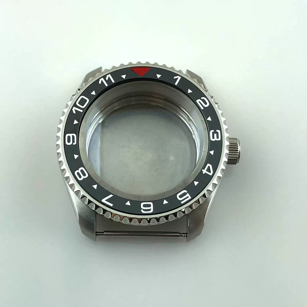 42MM Diver Case 316Lstainless steel sapphire mirror fit NH35/NH36 nh34 nh38  automatic movement 10Bar