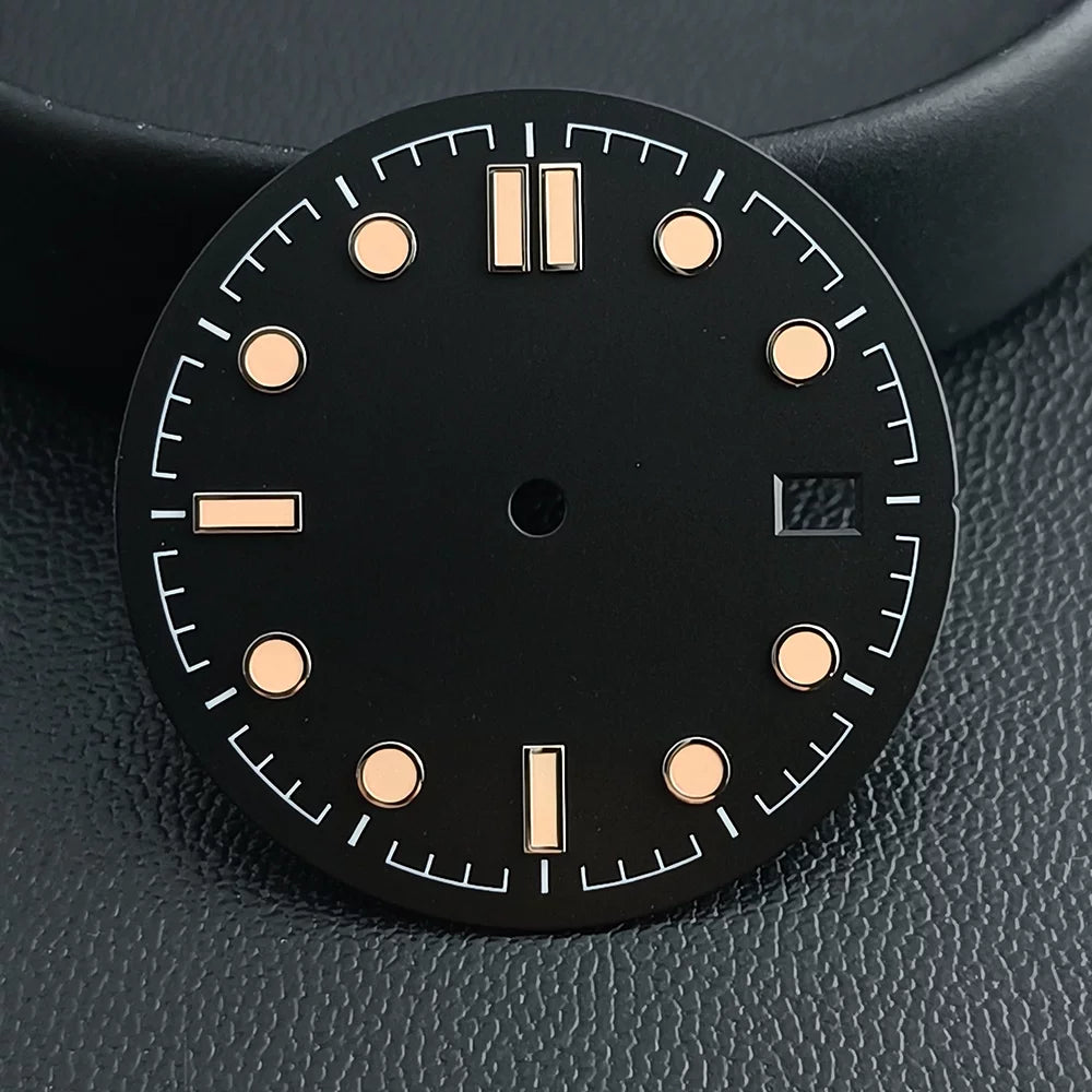 31.8mm Seamaster 300 Green luminous dial fits NH35/NH36 movements custom logos