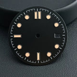 31.8mm Seamaster 300 Green luminous dial fits NH35/NH36 movements custom logos