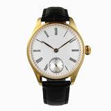 40MM manual mechanical watch seagull st3621 Dress Jones sword Roman Dial Sapphire 3ATM