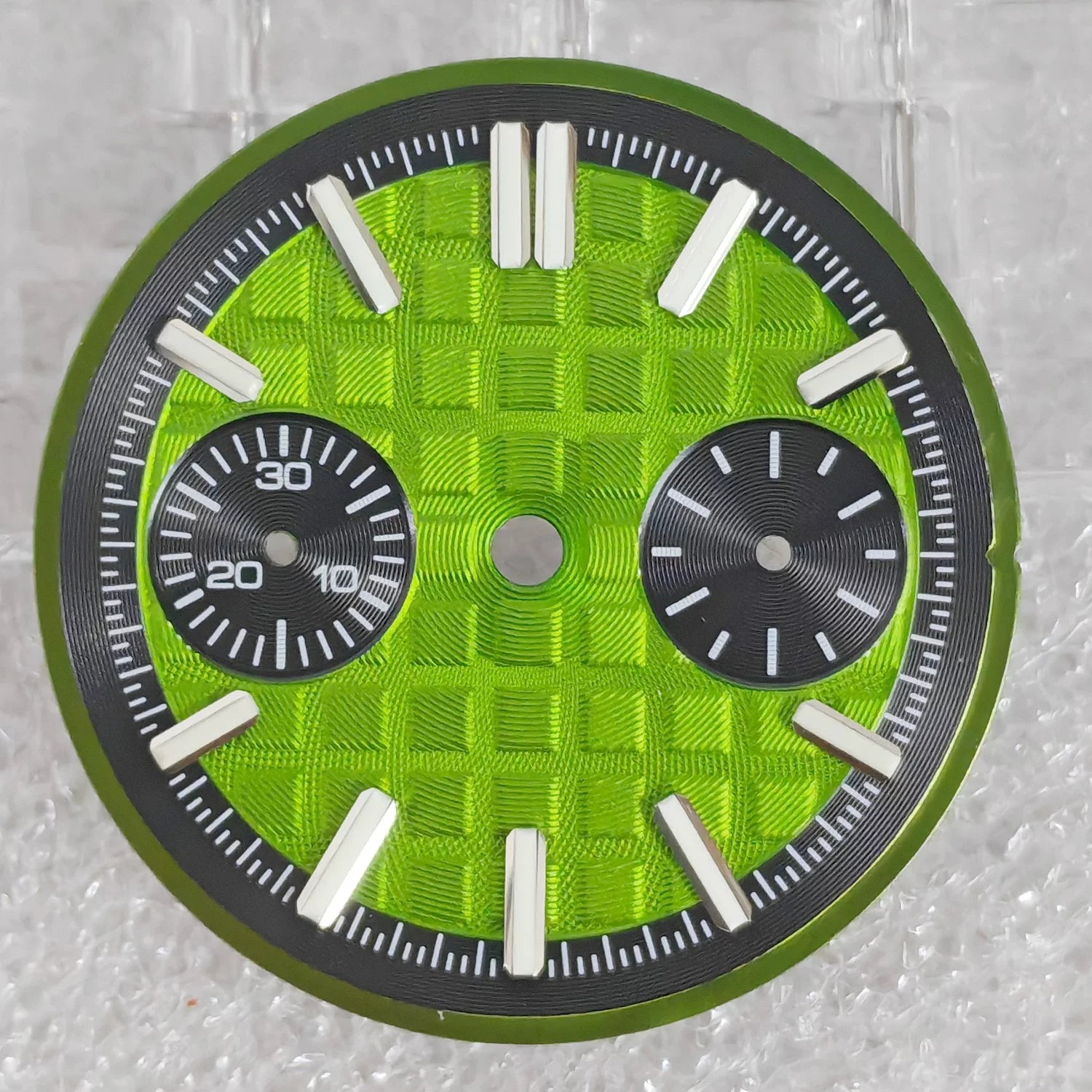 30MM VK64 Dial 2 Eyes luminous dial Green Yellow Orange Black Blue White