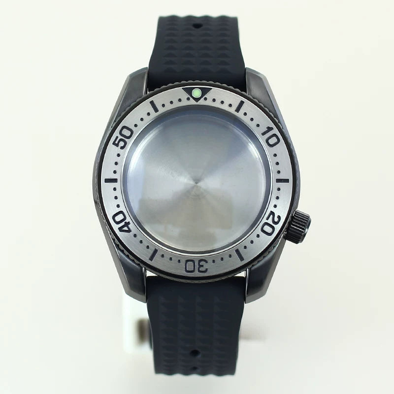 42mm Dive watch Case Modified SPB185/SPB187J1 316L stainless steel for the NH35/36 movement 10bar sapphire