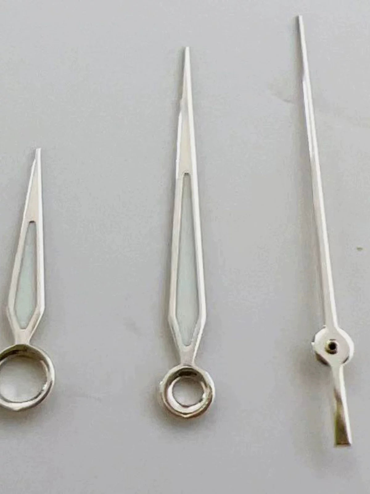 Polished Watch Hands green luminous watch needle suitable for Japanese NH35/364R/7S movement 8 * 12.5 * 13mm