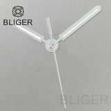 31mm Sterile Dial logo-free green luminous dial for NH35 movement 3 o'clock date