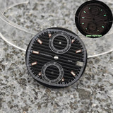 30mm VK61 Dial Chronograph Multifunctional Surface Nautilus Modified Green Luminous Watch Accessories