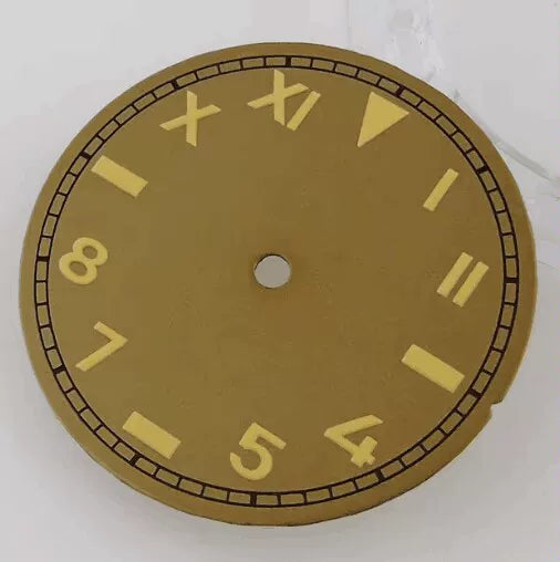 29mm Californian Dial Vintage Roman Number ETA2824 NH35  ST2130 PT MIYOTA Green Lume