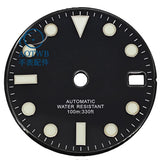 28.5MM Submariner Dial sunburst Blue luminous NH35 NH34 ETA2824 PT5000 Miyota8215 ST2130
