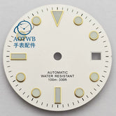 28.5MM Matte Dial dial Blue luminous NH35 NH34 ETA2824 Miyota8215 ST2130 sub style