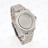 Titanium Watch Case Submariner Yacht master GMT 40mm Titanium Strap Modified Accessories Fit NH34 35 ETA2824 PT5000 Movement