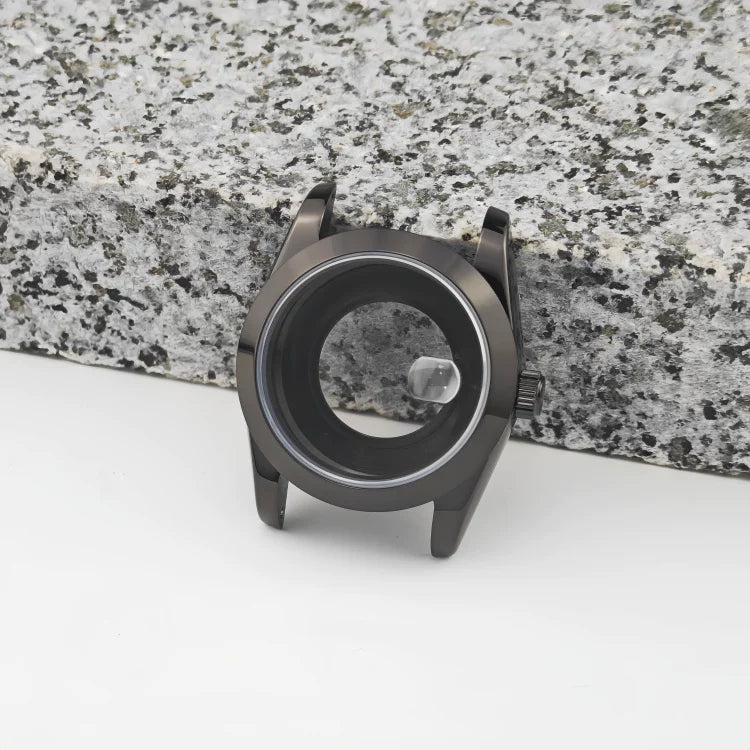 Lady Watch Case NH05 31mm aperture log modified Explorer stainless steel case black gold silver women