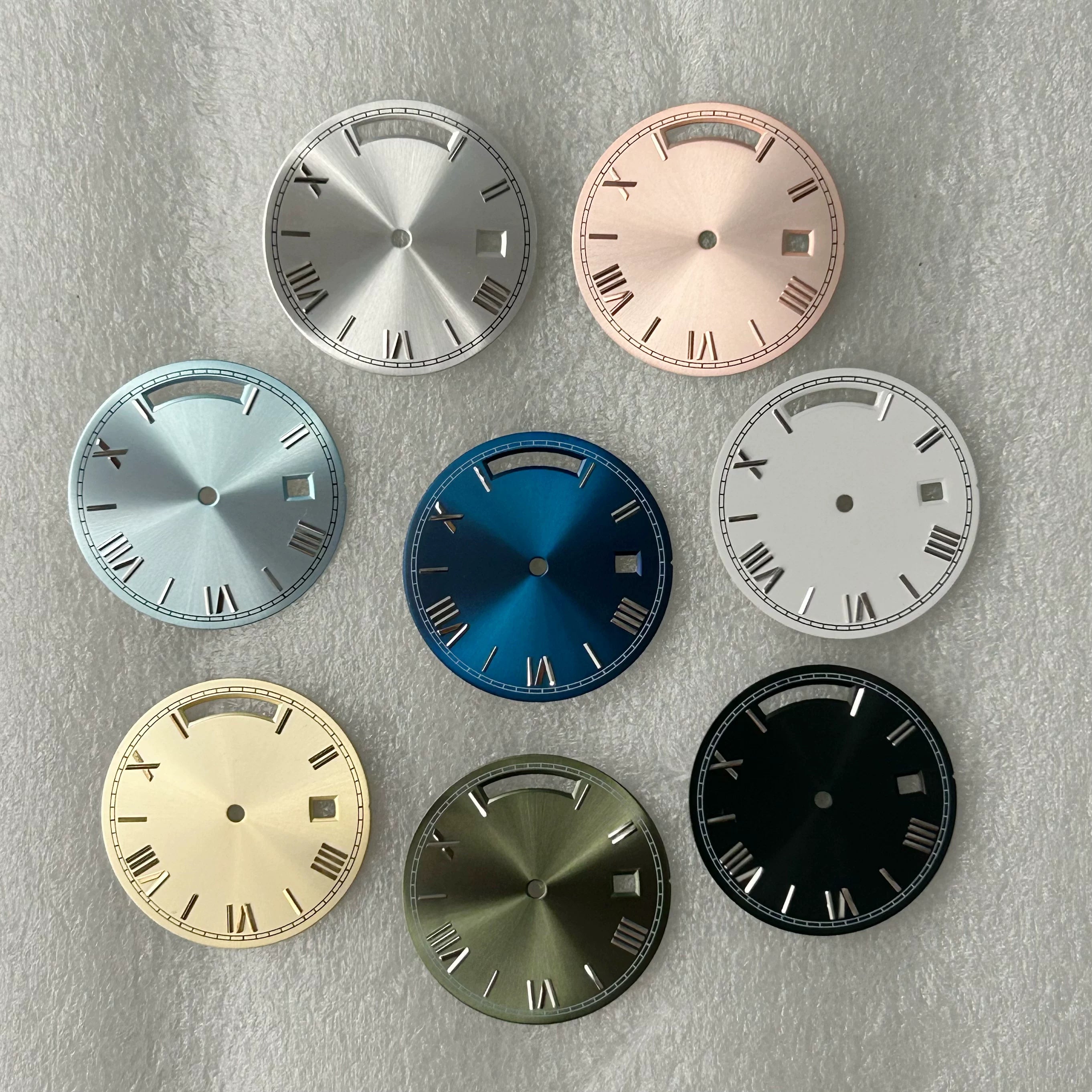 New 8285 dial Roman no luminous diameter 31mm for Miyota 8285 Automatic Movement