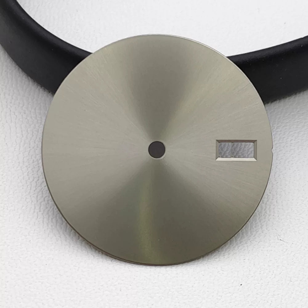 Total Blank Dial Full steril for custom 28.5mm for NH35/NH36 Movement no date window no lume