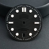31.8mm Seamaster 300 Green luminous dial fits NH35/NH36 movements custom logos