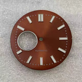 Sunburst 30.5mm NH38 Dial Nautilus green luminous