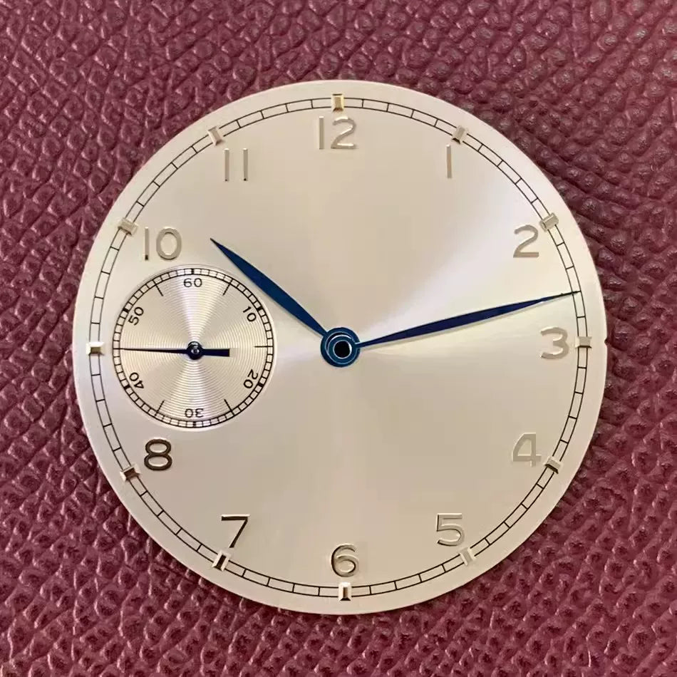 ETA 6497 dials with hands Customizable 37mm dial suitable for ET6497 ST3600 movement