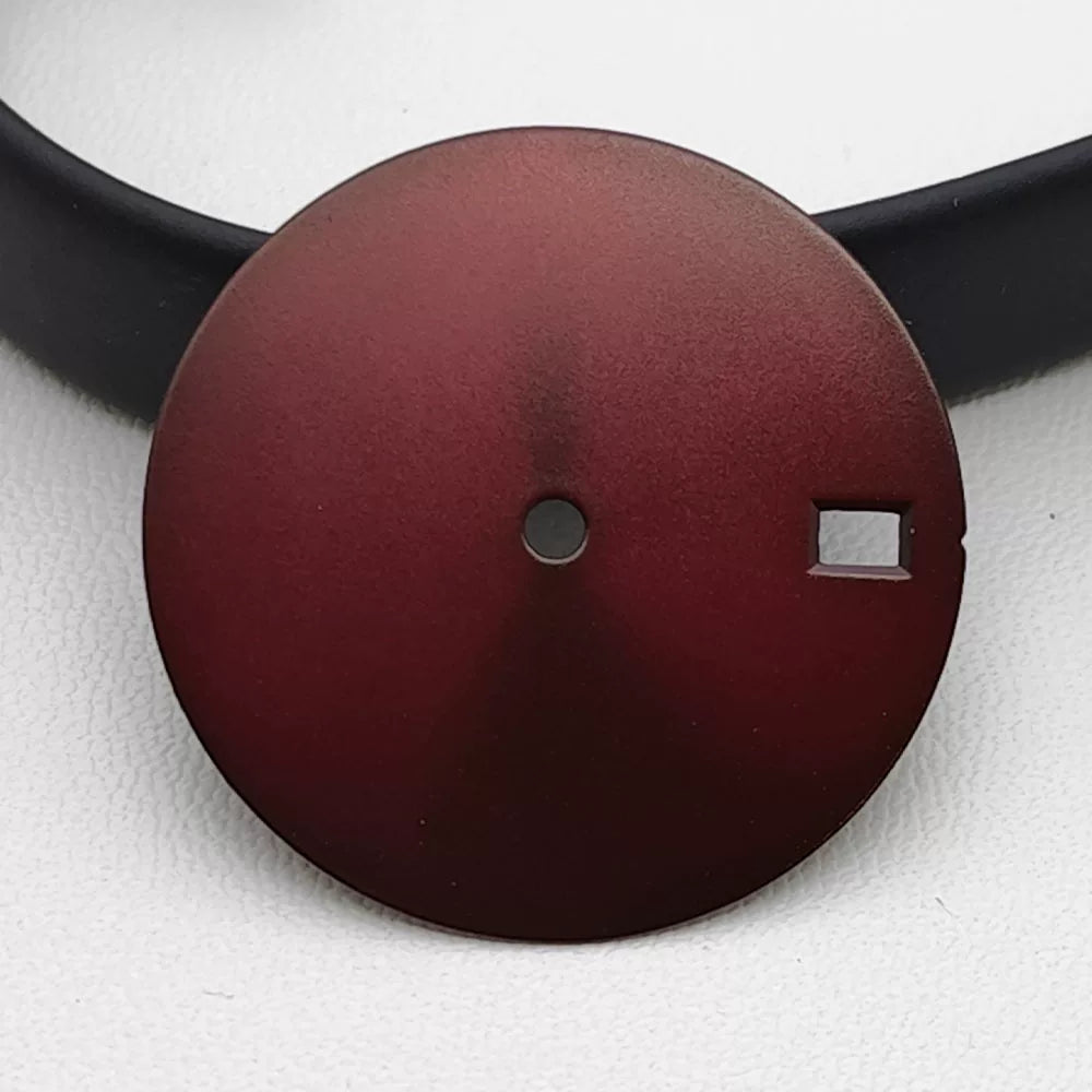 Total Blank Dial Full steril for custom 28.5mm for NH35/NH36 Movement no date window no lume