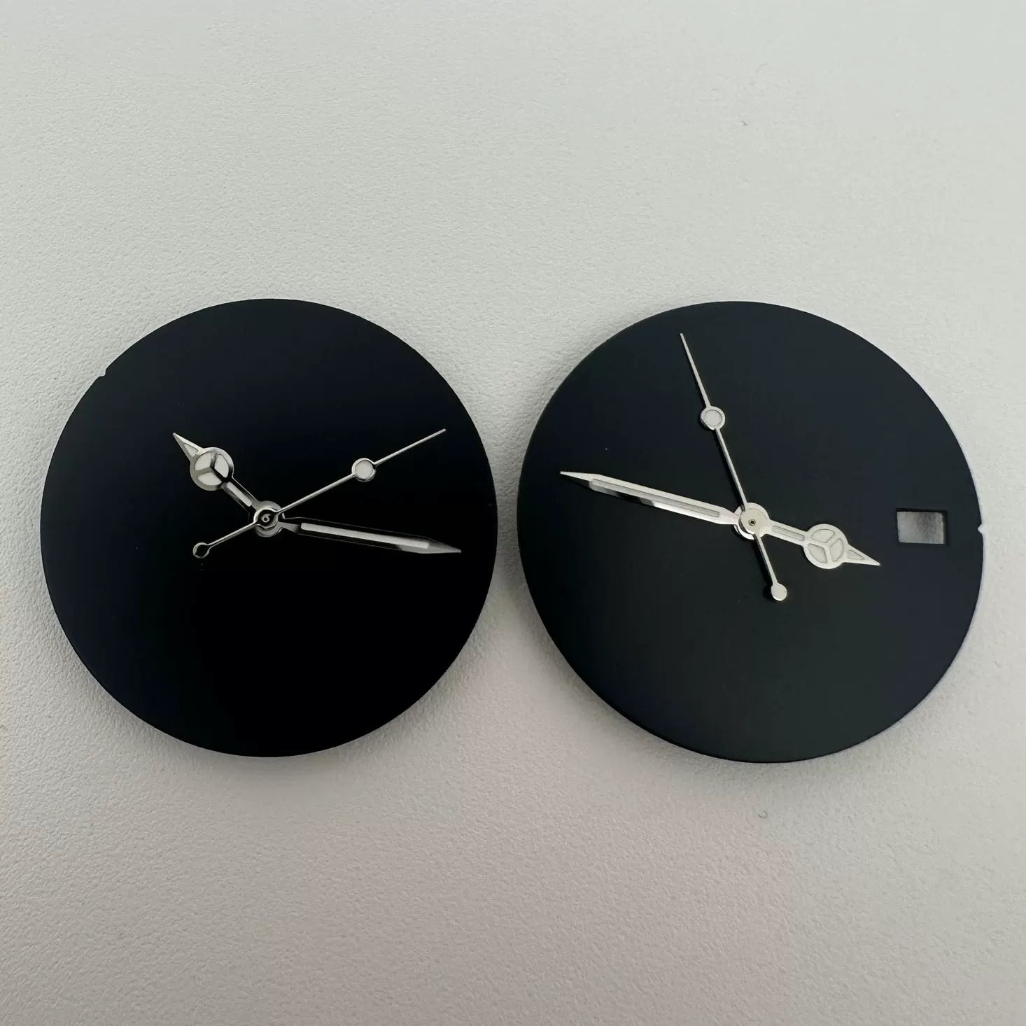 Musou Dial Modified total blank dial black with hand diameter 28.5MM fits NH35 NH36 NH38 mechanical movement no lume dial
