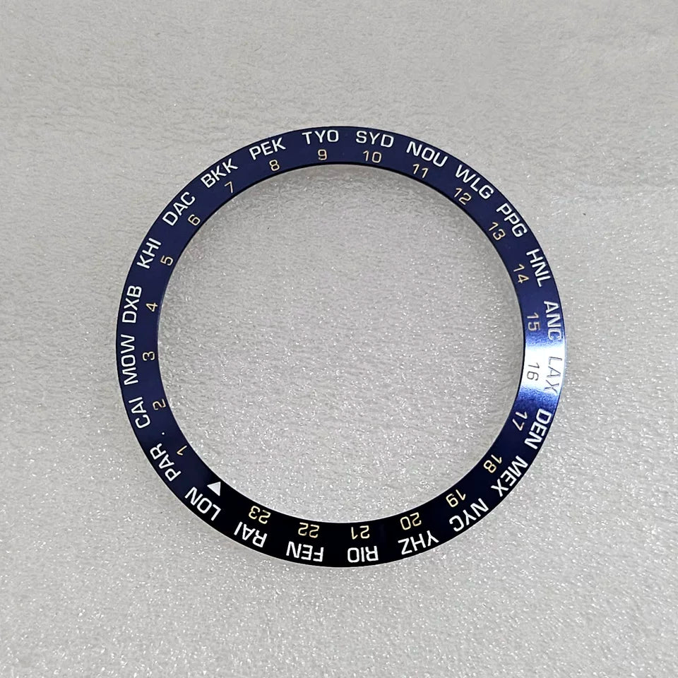 Special Sophisticated ceramic Bezel Insert 38MM x 30.6MM English outer ring