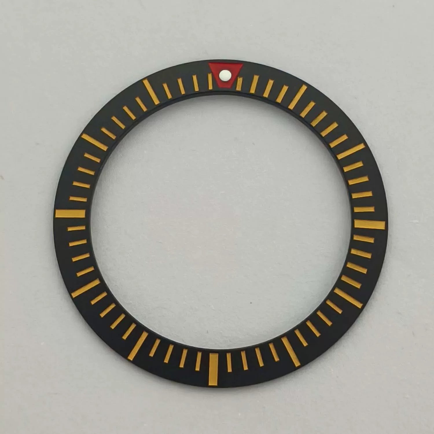 Samurai Bezel Insert digital striped aluminum Prospex Compass outer diameter 40mm inner diameter 31.5mm thickness 1.4mm