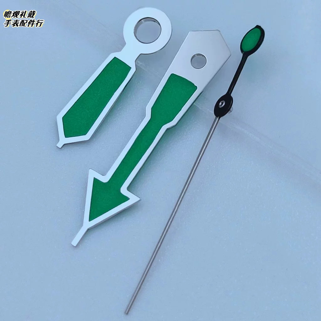 Colorful Watch hands multi-color luminous watch hands for NH35 NH36 7S26 7S36 4R35 4R36 movement
