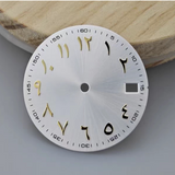 NH35 dial Middle East dial log DIY modified mechanical watch accessories  size 28.5mm