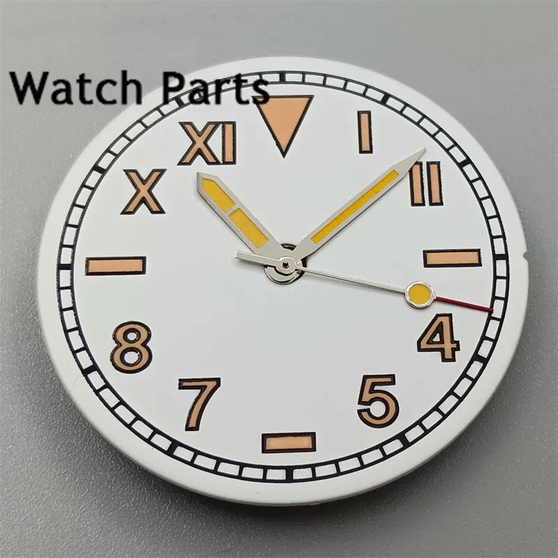 29mm Californian Dial Vintage Roman Number ETA2824 NH35  ST2130 PT MIYOTA Green Lume