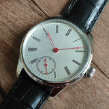 40MM manual mechanical watch seagull st3621 Dress Jones sword Roman Dial Sapphire 3ATM