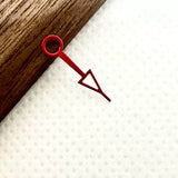 GMT hand NH34 alarm arrow triangle color triangle tip watch modified accessories adapted to NH34 movement